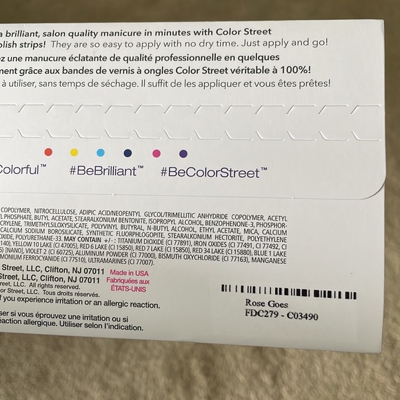 Color Street. Rose Goes. - Picture 3 of 3